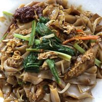 Fried kway Teow at Hup Seng Heng Vegetarian in West Singapore
