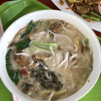 Fish beehoon- average  at Hup Seng Heng Vegetarian in West Singapore