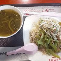 Beehoon, watercress soup at Hup Seng Heng Vegetarian in West Singapore