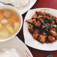  Tom Yun Diced Chicken and potato soup at Hup Seng Heng Vegetarian in West Singapore