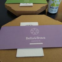 Vegan pizzas at Bella&Brava in Venice