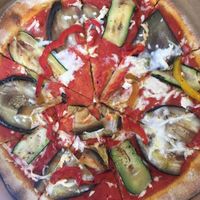 Pizza vegetariana  at Bella&Brava in Venice