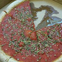pizza marinara  at Bella&Brava in Venice
