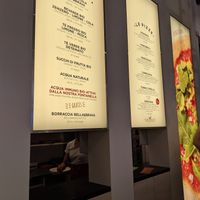 Menu at Bella&Brava in Venice