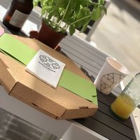 Pizza capricciosa at Bella&Brava in Venice