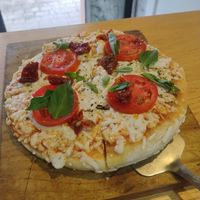 Toscana at Veggino's Pizza in Mexico City