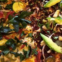 Pizza!  at Veggino's Pizza in Mexico City