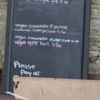 Even a choice of puddings :) at The Golden Heart Inn in Gloucester