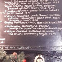 Vegan & Veggie Menu at The Golden Heart Inn in Gloucester