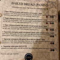 תפריט at Lahodnosti in Poprad