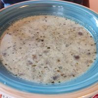 Mushroom soup at Lahodnosti in Poprad