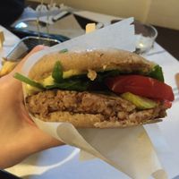 Nut burger at Lahodnosti in Poprad