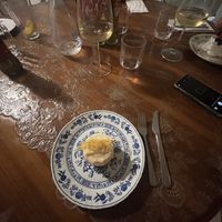 Peanut dessertt  at Sementis in Pietrasanta