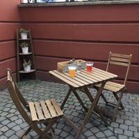outside patio at Raw Eatery & Market in Calgary