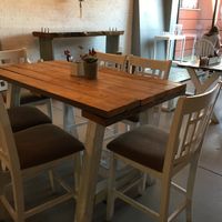 interior, looking out to front exterior  at Raw Eatery & Market in Calgary