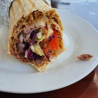 Vegan dürüm at Rosin's Imbiss in Lindau