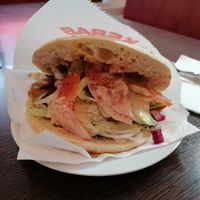 Vegan Döner at Rosin's Imbiss in Lindau