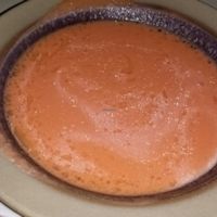 salmorejo at Califa Tapas in Vejer De La Frontera