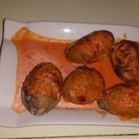 patatas arrugadas  at Califa Tapas in Vejer De La Frontera