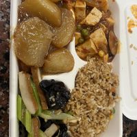 Simple but yummy small lunch box  at Blissful Station in Box Hill