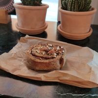 Cinnamon roll at Pepstop - Riddargatan in Stockholm