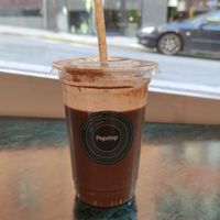 Banana and chocolate smoothie at Pepstop - Riddargatan in Stockholm