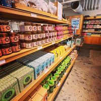 A lot of vegan groceries   at Pepstop - Riddargatan in Stockholm