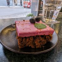 Carrot cake at Pepstop - Riddargatan in Stockholm