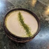 Vanilla matcha latte at Pepstop - Riddargatan in Stockholm