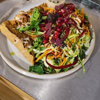 Pie and salad extraordinaire! at Pepstop - Riddargatan in Stockholm