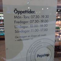  at Pepstop - Riddargatan in Stockholm