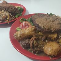 Menu of the day - Main dish at La Campoteca in Bogota