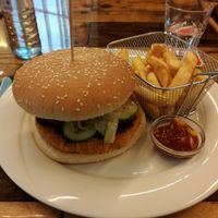 All Nature Burger XXL at Panorama at Drautalperle in Spittal An Der Drau