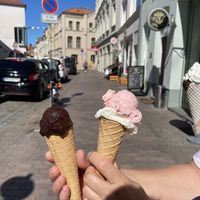   at Werners Eiscafe in Wismar