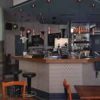 Interior (when closed) at Cafe Enning  in Lausanne