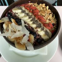 acai smoothie bowl  at Hula Juice Cafe in Edinburgh