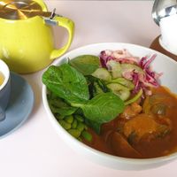 Daily rainbow bowl at Hula Juice Cafe in Edinburgh