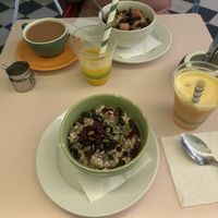 The Walker & Apple crumble porridge   at Hula Juice Cafe in Edinburgh