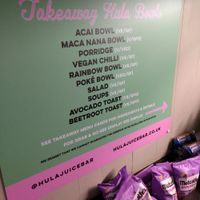 ve/gfo at Hula Juice Cafe in Edinburgh