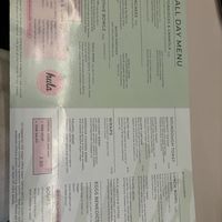   at Hula Juice Cafe in Edinburgh