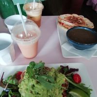 Early lunch at Hula Juice Cafe.  at Hula Juice Cafe in Edinburgh