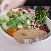 Ohana pokeball at Hula Juice Cafe in Edinburgh