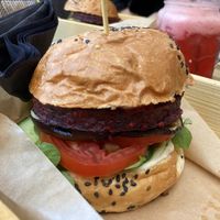 Beetroot Patty at Krowa Na Wypasie in Pobierowo