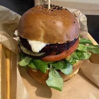 Vegan Burger  at Krowa Na Wypasie in Pobierowo