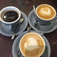 Oat milk cappuccinos at Urban Grind in Galway