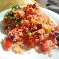 Dish of the Day: Quinoa Salad at Vegi in Ibiza