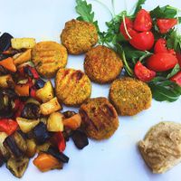 falafels!  at Caffe Vergnano 1882 - Rialto in Venice