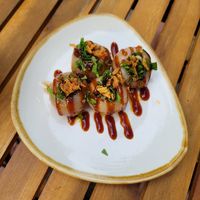 Balls made from tapioka at Cozymazu in Berlin