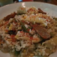 Vegan paella at Teva in Rio De Janeiro