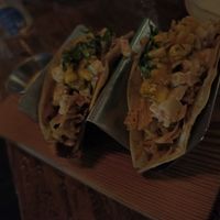 Vegan tacos at Teva in Rio De Janeiro